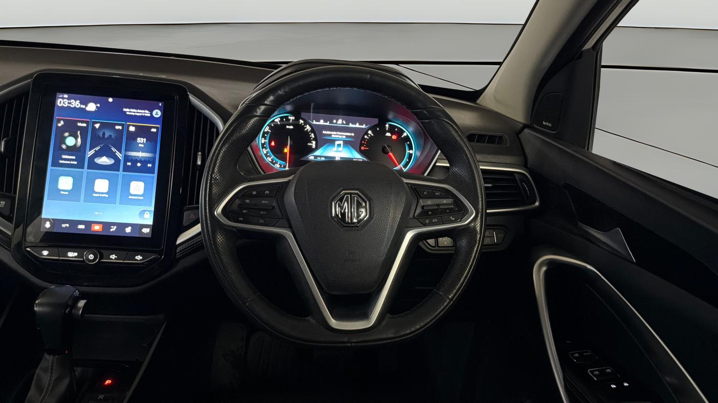 2021 MG HECTOR SHARP 1.5 DCT PETROL, Petrol, Automatic, 53,478 km, Steering Wheel Close Up