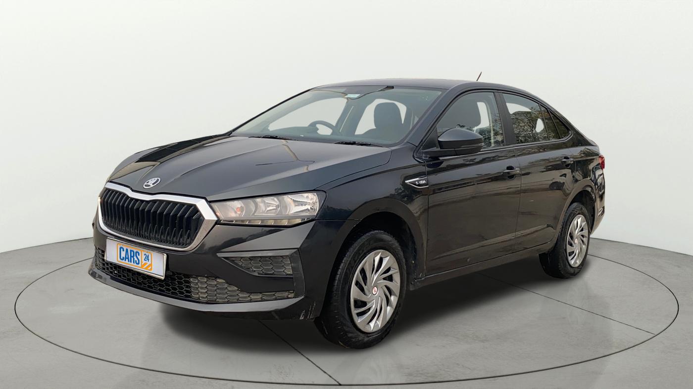 2022 Skoda SLAVIA ACTIVE 1.0L TSI MT, Petrol, Manual, 75,215 km, Left Front Diagonal