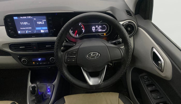 2020 Hyundai GRAND I10 NIOS SPORTZ AMT 1.2 KAPPA VTVT, Petrol, Automatic, 17,294 km, Steering Wheel Close Up