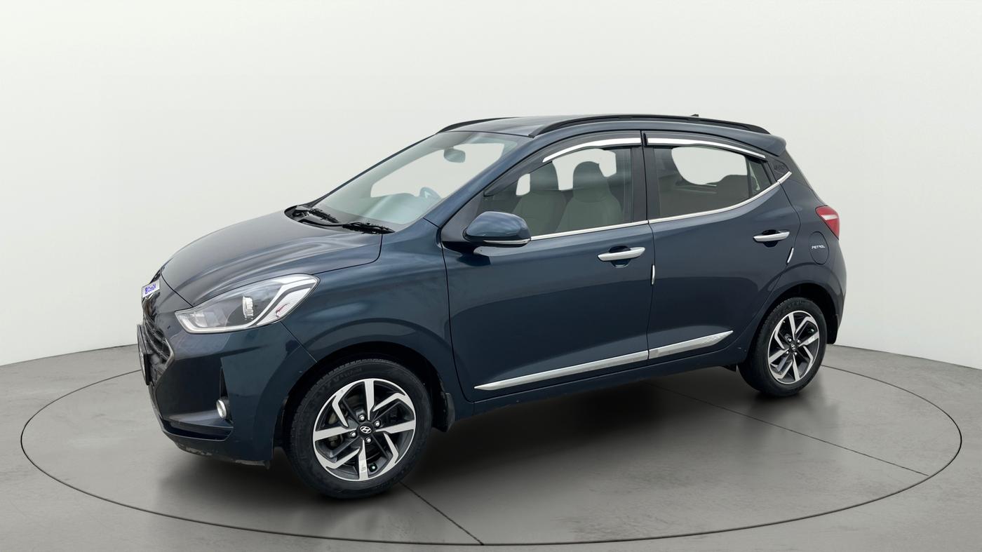 2021 Hyundai GRAND I10 NIOS ASTA AMT 1.2 KAPPA VTVT, Petrol, Automatic, 13,140 km, Left Front Diagonal