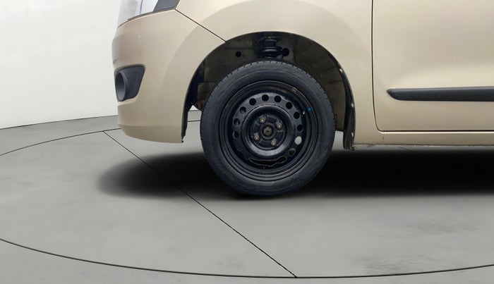 2015 Maruti Wagon R 1.0 VXI, Petrol, Manual, 78,101 km, Left Front Wheel