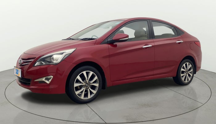 2015 Hyundai Verna FLUIDIC 4S1.6 VTVT SX O, Petrol, Manual, 70,607 km, Left Front Diagonal