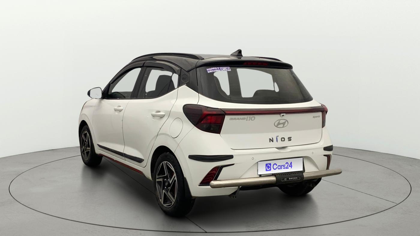 2023 Hyundai GRAND I10 NIOS SPORTZ 1.2 KAPPA VTVT DUAL TONE, Petrol, Manual, 57,728 km, Left Back Diagonal