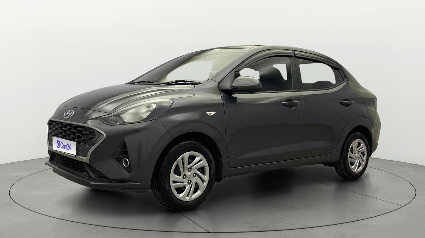 2022 Hyundai AURA S 1.2 CNG, CNG, Manual, 1,36,580 km, Left Front Diagonal