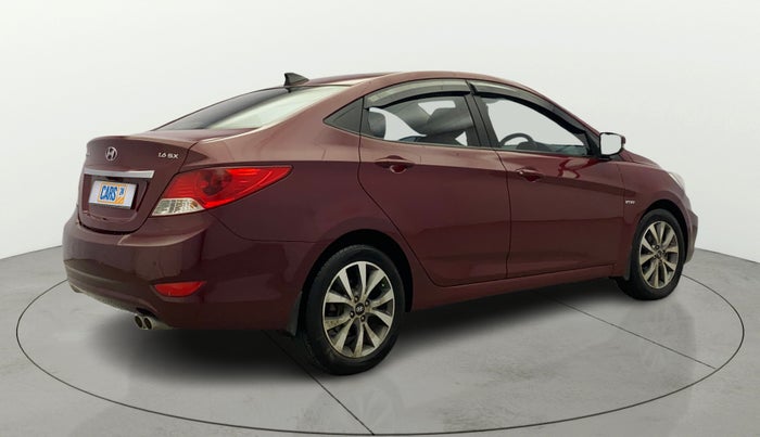2014 Hyundai Verna FLUIDIC 1.6 VTVT SX, Petrol, Manual, 34,571 km, Right Back Diagonal