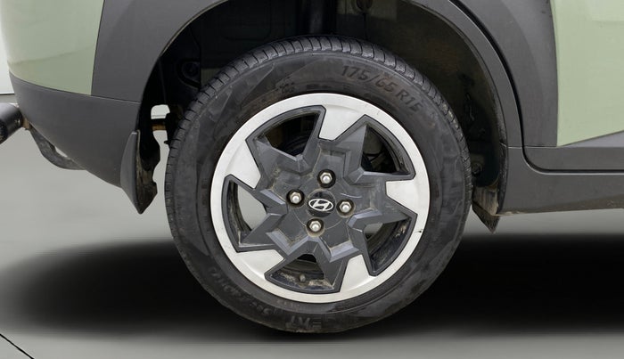 2025 Hyundai EXTER SX 1.2 MT Hy-CNG Duo , CNG, Manual, 11,096 km, Right Rear Wheel