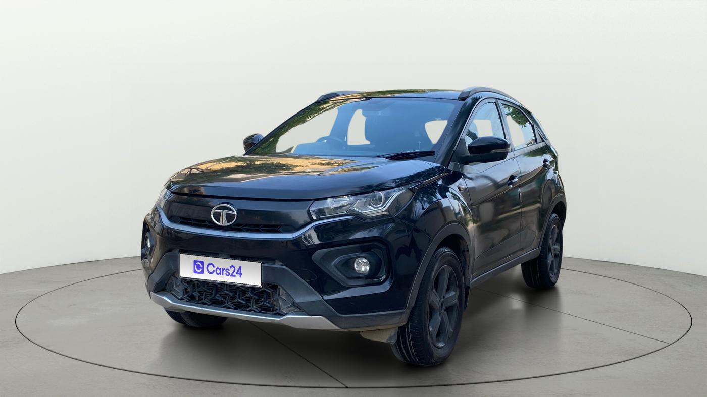 2021 Tata NEXON XZ PLUS PETROL DARK EDITION, Petrol, Manual, 1,07,792 km, Left Front Diagonal