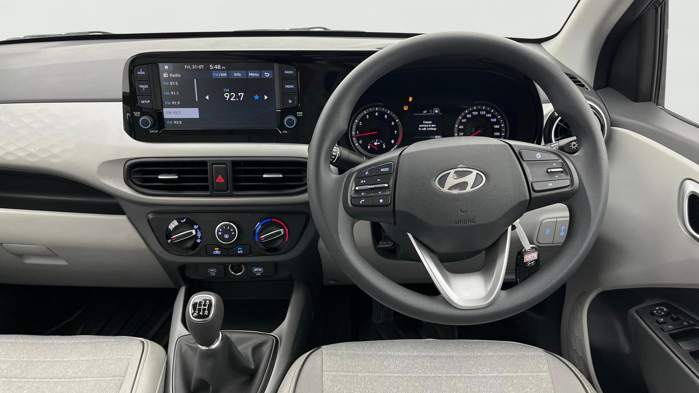2024 Hyundai GRAND I10 NIOS SPORTZ 1.2 KAPPA VTVT CNG, CNG, Manual, 3,510 km, Steering Wheel Close Up