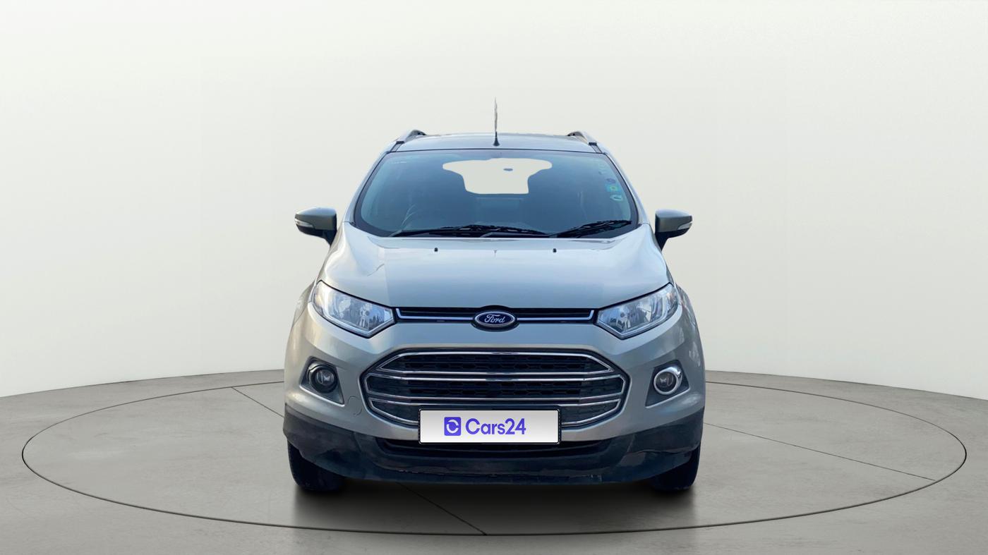 2015 Ford Ecosport TITANIUM 1.5L PETROL AT, Petrol, Automatic, 1,23,430 km, Front