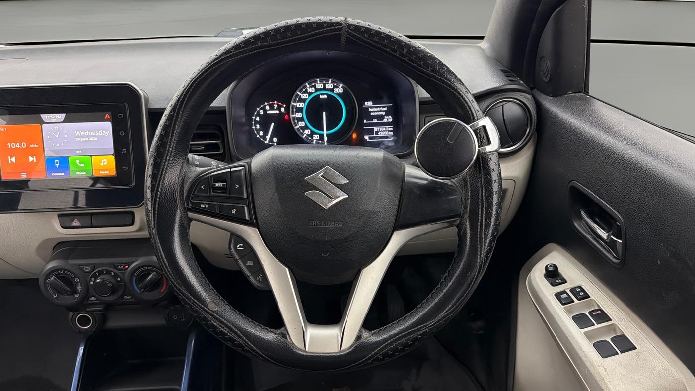 2022 Maruti IGNIS ZETA 1.2, Petrol, Manual, 43,966 km, Steering Wheel Close Up