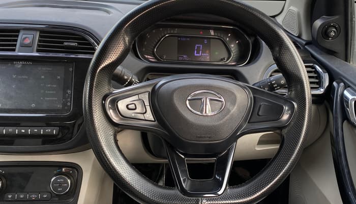 2022 Tata TIGOR XZ PLUS CNG, CNG, Manual, 1,02,167 km, Steering Wheel Close Up