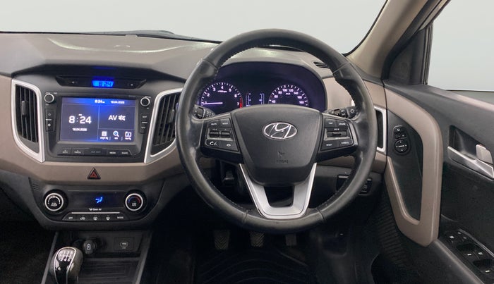 2018 Hyundai Creta SX 1.6 PETROL, Petrol, Manual, 85,882 km, Steering Wheel Close Up