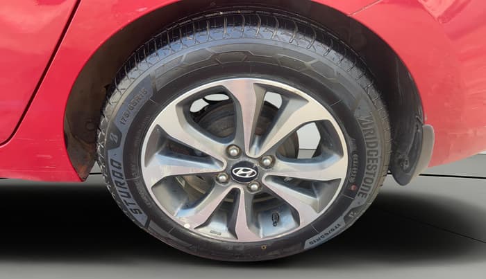 2014 Hyundai Xcent SX 1.2 (O), Petrol, Manual, 40,162 km, Left Rear Wheel