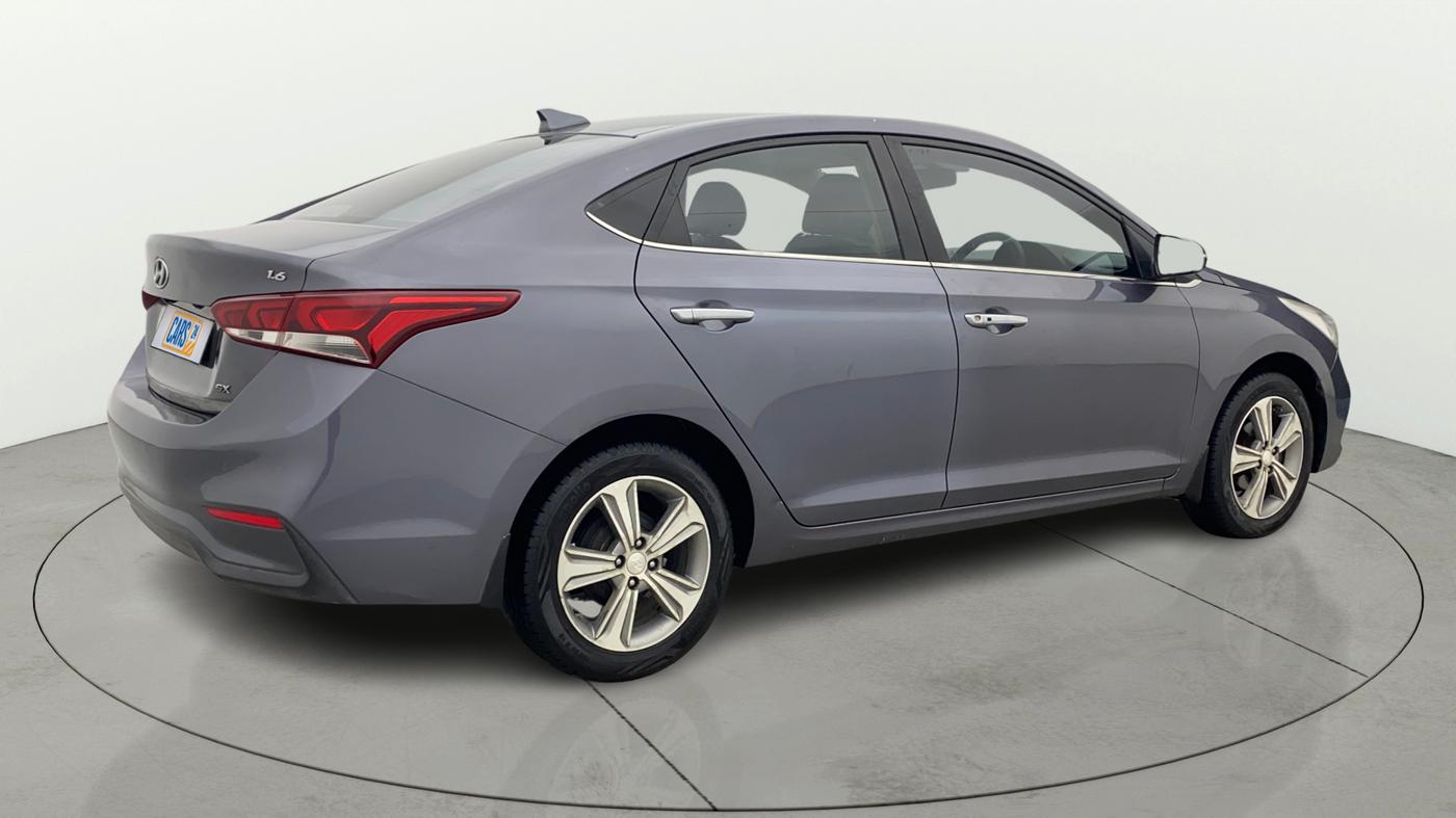 2017 Hyundai Verna 1.6 VTVT SX O, Petrol, Manual, 40,775 km, Right Back Diagonal