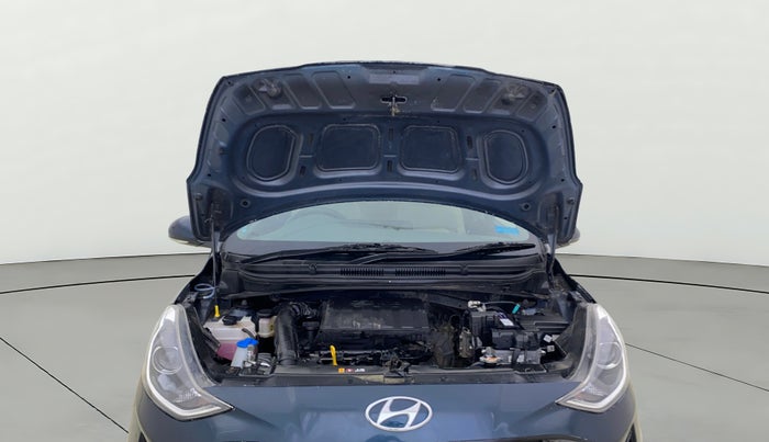 2021 Hyundai GRAND I10 NIOS SPORTZ AMT 1.2 KAPPA VTVT, Petrol, Automatic, 27,058 km, Open Bonet