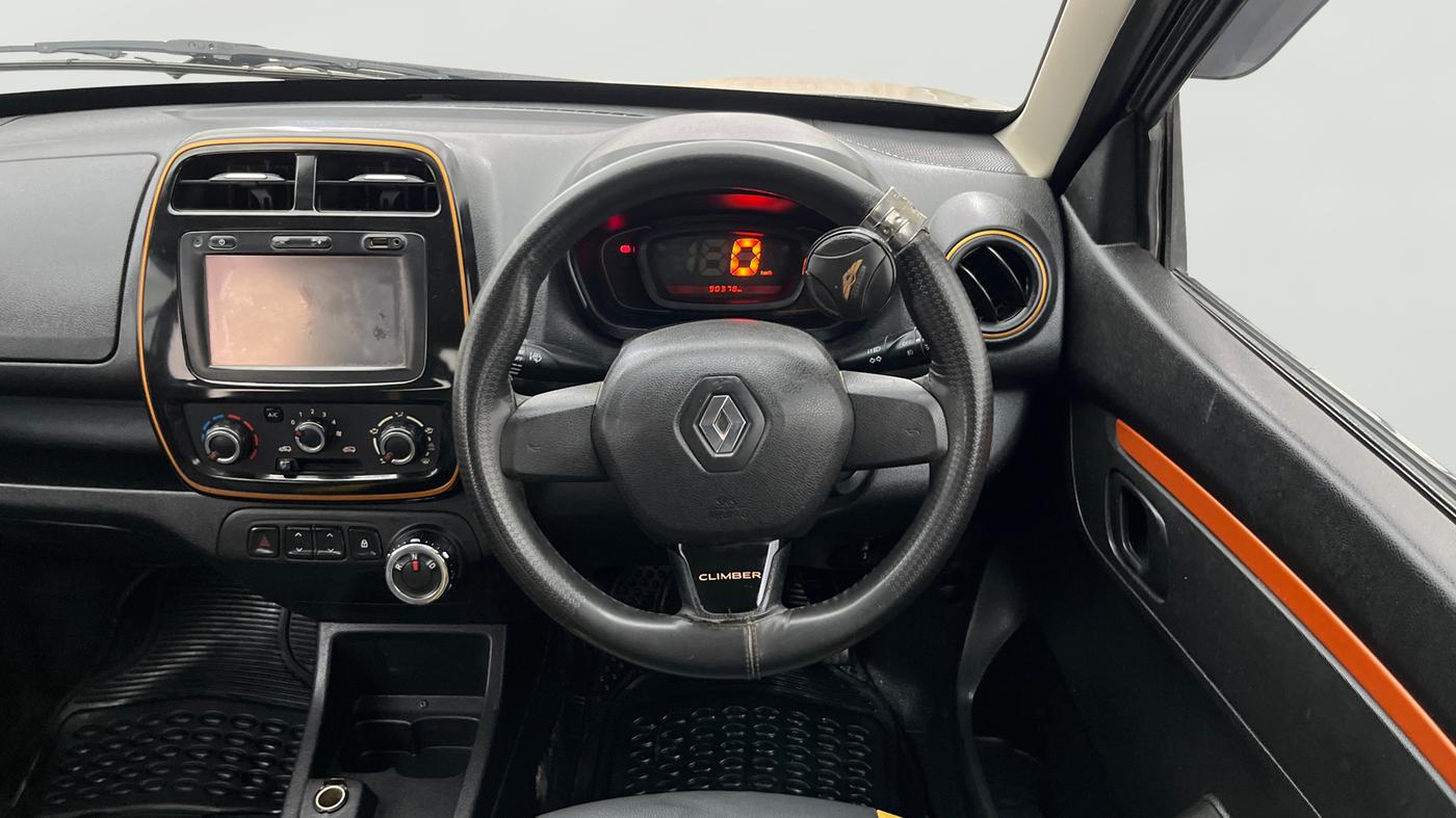 2018 Renault Kwid CLIMBER 1.0 AMT, Petrol, Automatic, 90,336 km, Steering Wheel Close Up