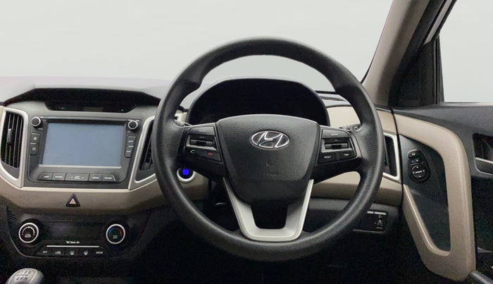 2017 Hyundai Creta  SX 1.6 Petrol , Petrol, Manual, 1,25,862 km, Steering Wheel Close Up