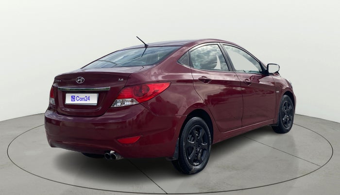 2015 Hyundai Verna FLUIDIC 1.6 CRDI EX, Diesel, Manual, 1,08,808 km, Right Back Diagonal