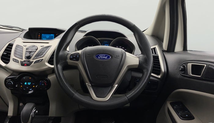 2015 Ford Ecosport TITANIUM 1.5L PETROL AT, Petrol, Automatic, 1,18,686 km, Steering Wheel Close Up