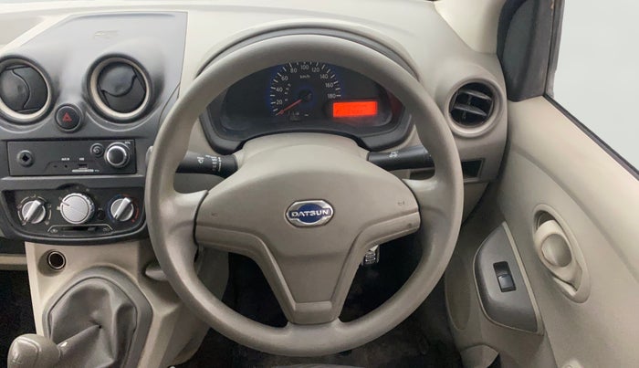 2014 Datsun Go T, Petrol, Manual, 67,663 km, Steering Wheel Close Up