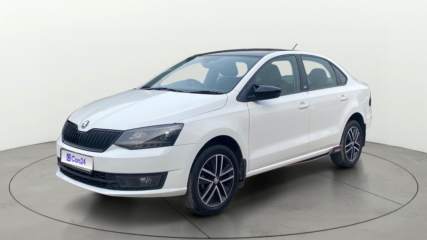 2020 Skoda Rapid STYLE TSI, Petrol, Manual, 43,697 km, Left Front Diagonal