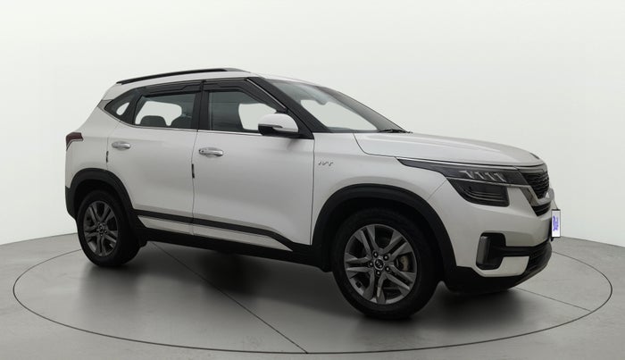2021 KIA SELTOS HTX IVT 1.5 PETROL, Petrol, Automatic, 74,746 km, Right Front Diagonal