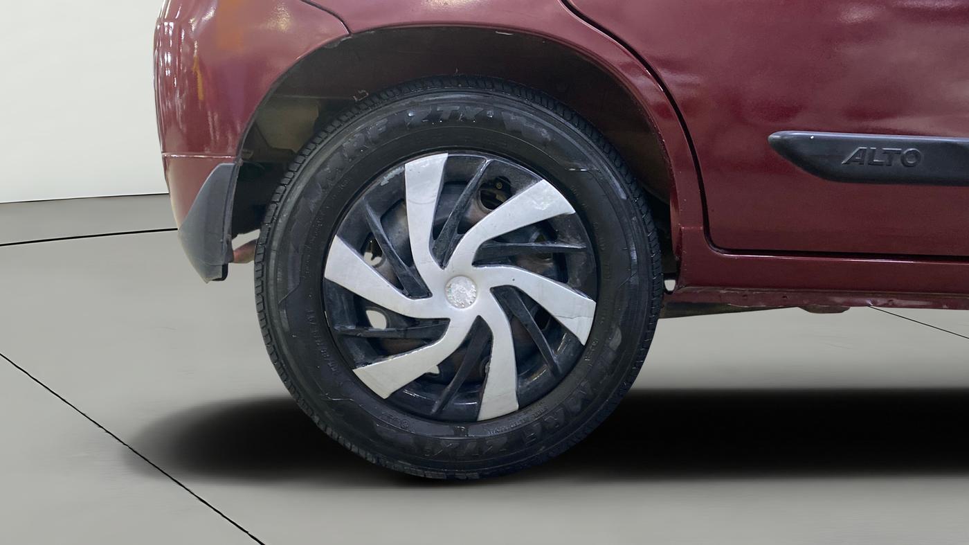 2014 Maruti Alto K10 VXI, Petrol, Manual, 58,982 km, Right Rear Wheel