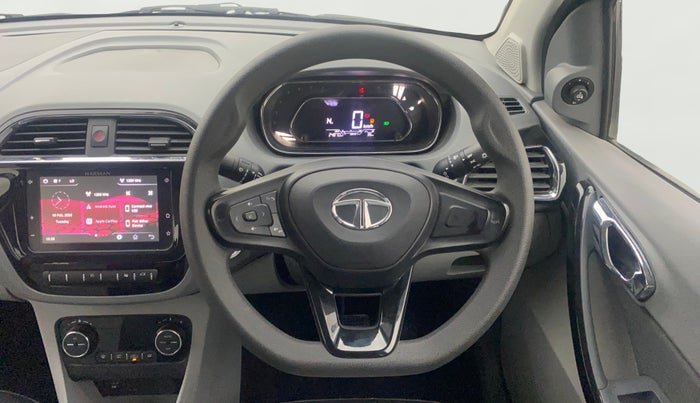 2020 Tata TIGOR XZA PLUS PETROL, Petrol, Automatic, 24,834 km, Steering Wheel Close Up