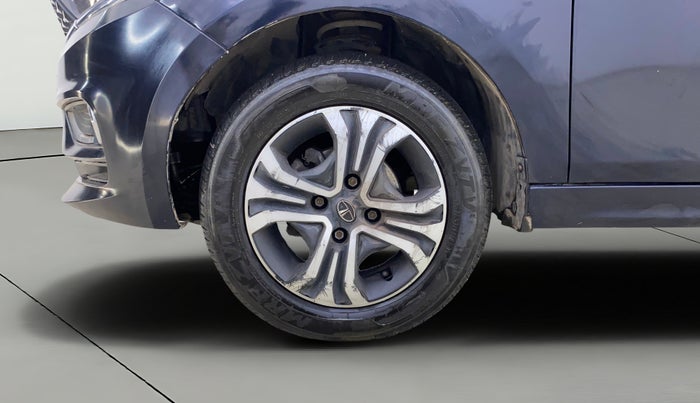 2022 Tata TIGOR XZ PLUS CNG, CNG, Manual, 70,551 km, Left Front Wheel