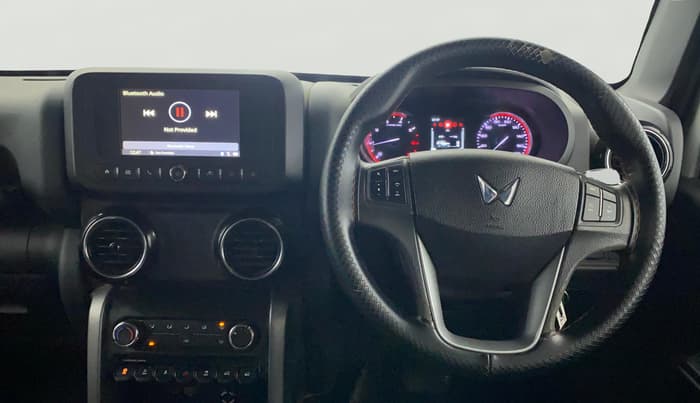 2023 Mahindra Thar LX P 2WD AT HT, Petrol, Automatic, 31,585 km, Steering Wheel Close Up