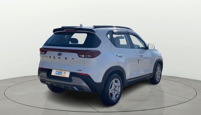 2020 KIA SONET HTX 1.0 IMT, Petrol, Manual, 58,454 km, Right Back Diagonal