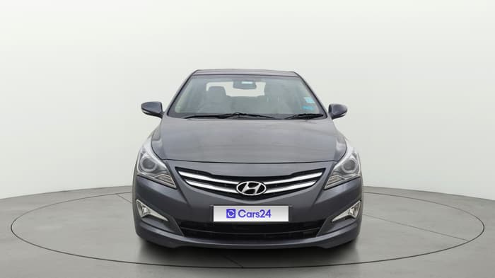 2015 Hyundai Verna FLUIDIC 4S 1.6 VTVT S(O), Petrol, Manual, 78,530 km, Front