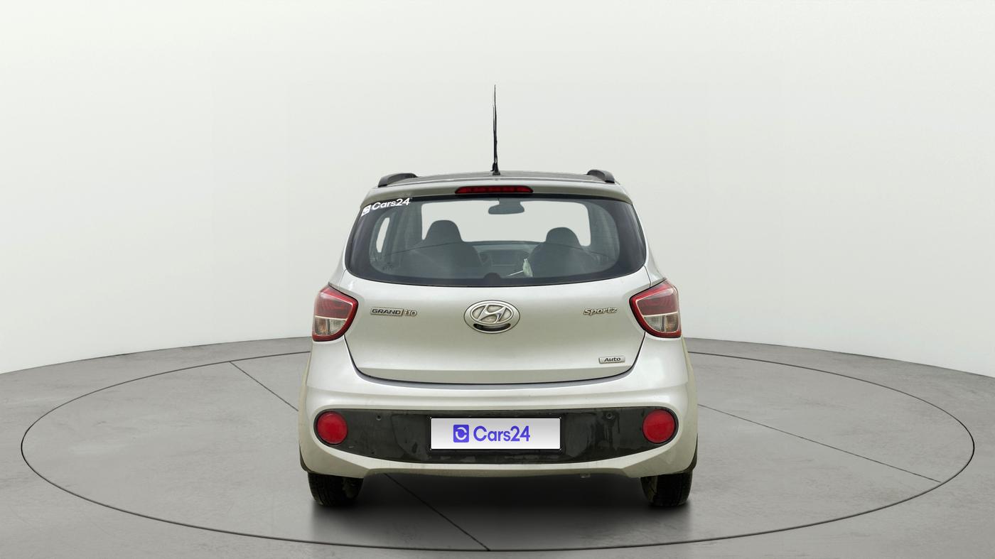 2017 Hyundai Grand i10 SPORTZ (O) AT 1.2 KAPPA VTVT, Petrol, Automatic, 67,117 km, Back/Rear