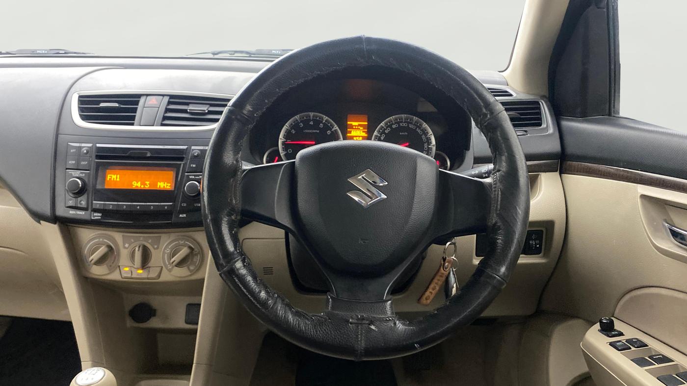 2016 Maruti Swift Dzire VXI, Petrol, Manual, 66,053 km, Steering Wheel Close Up