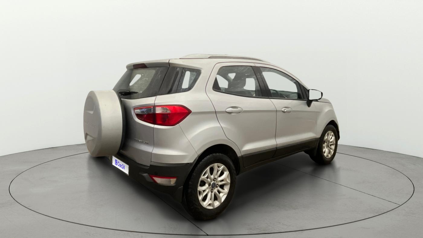 2015 Ford Ecosport TITANIUM 1.5L PETROL AT, Petrol, Automatic, 72,887 km, Right Back Diagonal