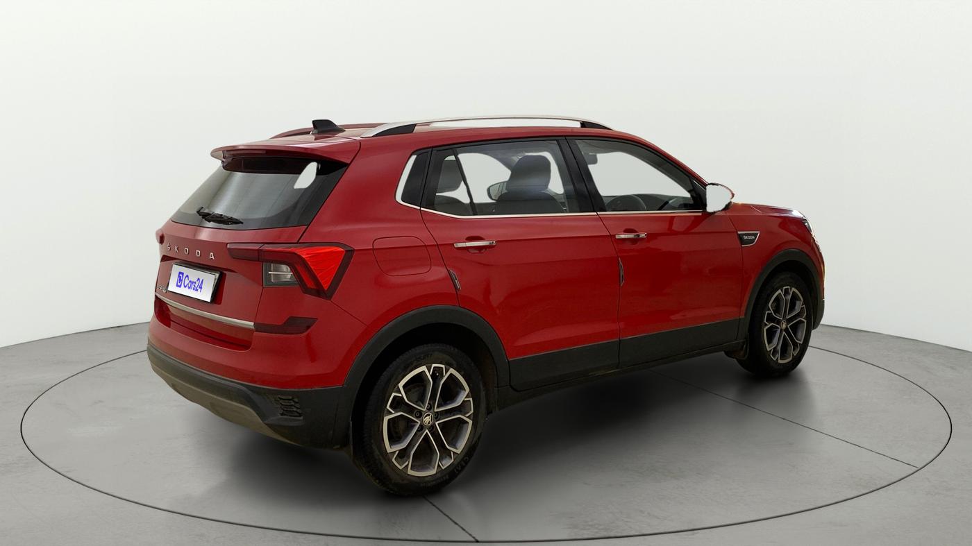 2022 Skoda KUSHAQ STYLE 1.0L TSI MT, Petrol, Manual, 35,345 km, Right Back Diagonal