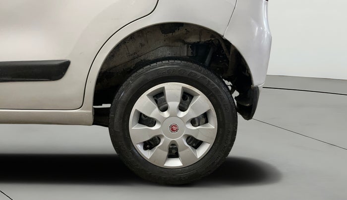 2014 Maruti Wagon R 1.0 LXI, Petrol, Manual, 87,477 km, Left Rear Wheel