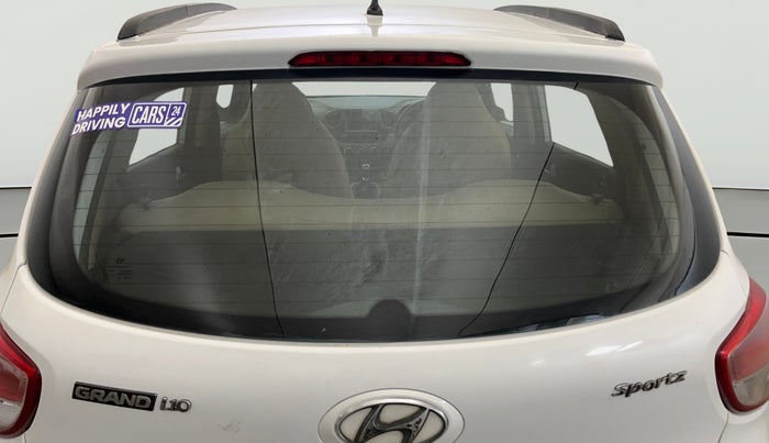 2017 Hyundai Grand i10 SPORTZ (O) 1.2 KAPPA VTVT, Petrol, Manual, 70,552 km, Rear Windshield