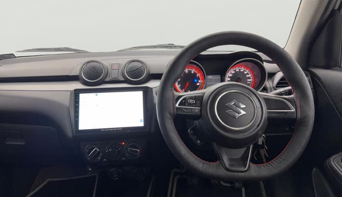 2018 Maruti Swift VXI, Petrol, Manual, 42,495 km, Steering Wheel Close Up