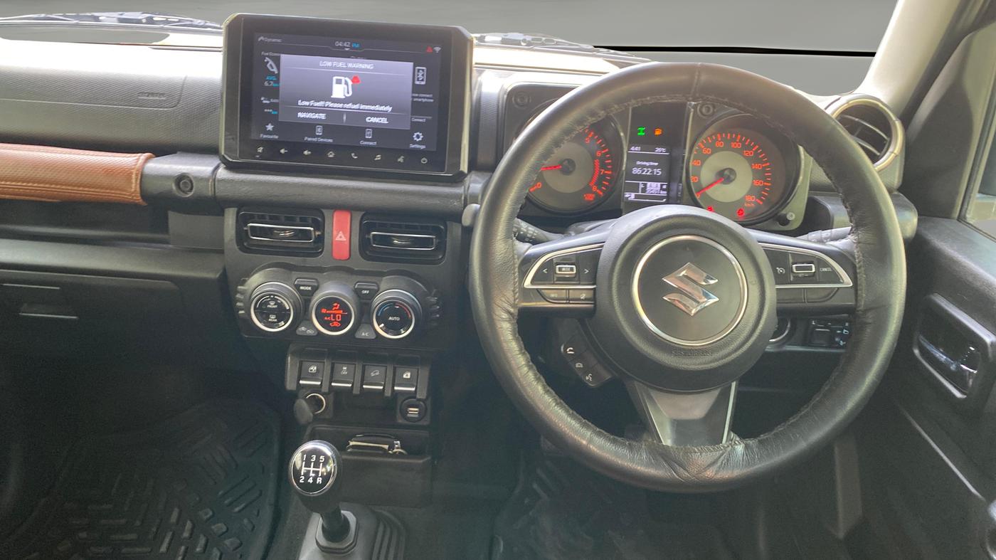 2023 Maruti JIMNY ALPHA ALL GRIP PRO MT, Petrol, Manual, 35,450 km, Steering Wheel Close Up