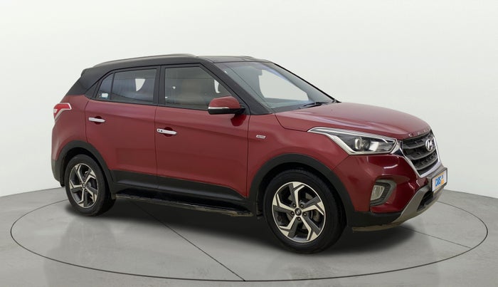 2019 Hyundai Creta SX AT 1.6 PETROL, Petrol, Automatic, 66,536 km, Right Front Diagonal