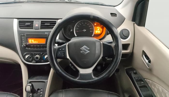 2017 Maruti Celerio ZXI AMT (O), Petrol, Automatic, 1,34,237 km, Steering Wheel Close Up
