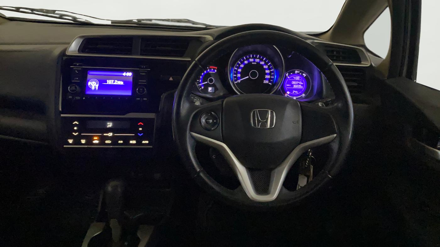 2017 Honda Jazz 1.2L I-VTEC V AT, Petrol, Automatic, 82,199 km, Steering Wheel Close Up