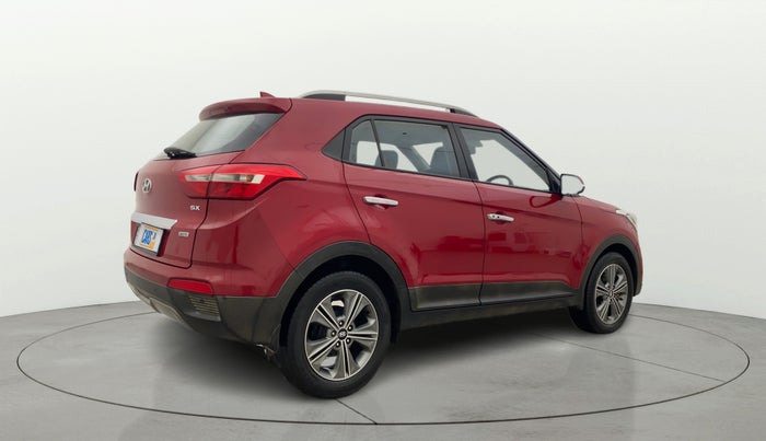 2017 Hyundai Creta SX PLUS AT 1.6 PETROL, Petrol, Automatic, 78,462 km, Right Back Diagonal