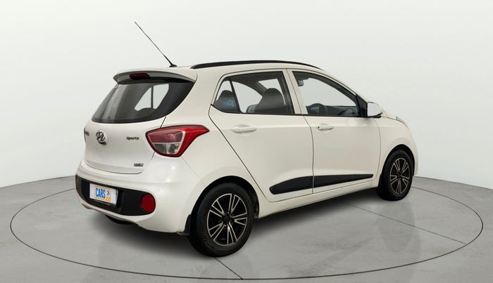2018 Hyundai Grand i10 SPORTZ 1.2 KAPPA VTVT, CNG, Manual, 92,587 km, Right Back Diagonal