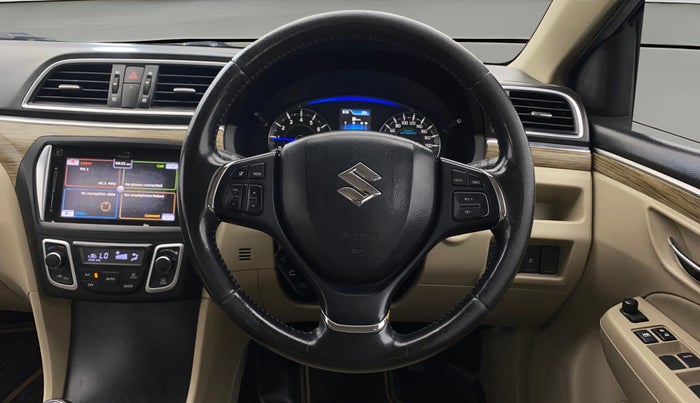 2018 Maruti Ciaz ALPHA 1.5 SHVS PETROL, Petrol, Manual, 28,137 km, Steering Wheel Close Up