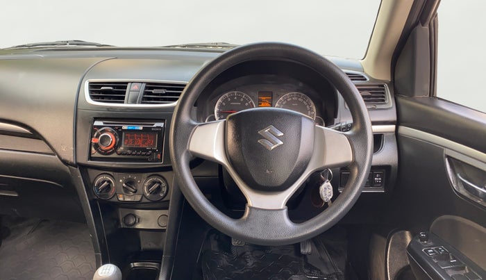 2013 Maruti Swift VXI, Petrol, Manual, 30,265 km, Steering Wheel Close Up
