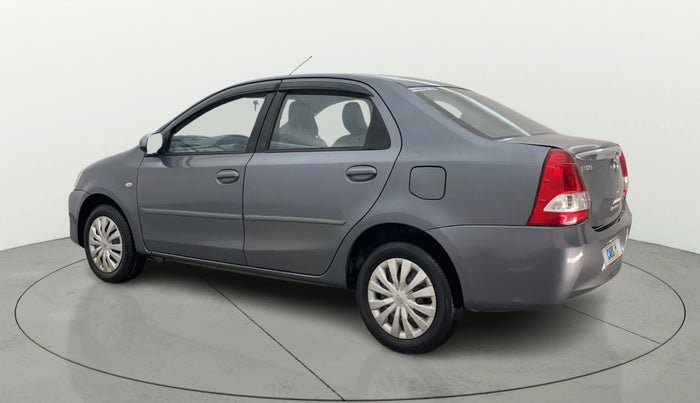 2013 Toyota Etios G, Petrol, Manual, 82,968 km, Left Back Diagonal