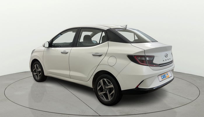 2021 Hyundai AURA SX PLUS 1.2 AMT, Petrol, Automatic, 20,257 km, Left Back Diagonal