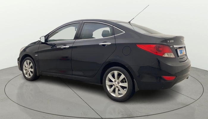 2013 Hyundai Verna FLUIDIC 1.6 CRDI SX, Diesel, Manual, 1,07,728 km, Left Back Diagonal